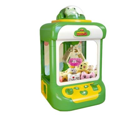 Imagem de Brinquedo De Pegar Bichinho Infantil Garra Pega Ursinho - Maquina da Diversão - Maquina de pegar Ursinho (VERDE)
