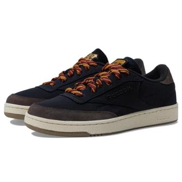 Imagem de Reebok Tênis adulto unissex Harry Potter Club C 85, Preto noturno/marrom terraço/alabastro, 6.5 Women/5 Men