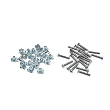 Imagem de KAISH Pacote com 20 parafusos de alça AMP para violão, porcas e parafusos