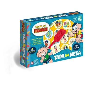 Imagem de Jogo de Mesa Tapa na Mesa Turma da Mônica Nig Brinquedos