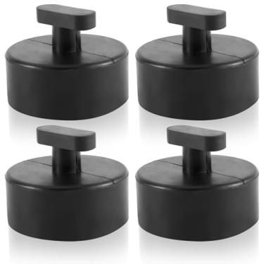 Imagem de Toolly Floor Jack Pad Adapter, Jack Lifting Pad Compatible with Chevrolet Corvette C5 C6 C7, Jack Point Pad Sturdy Adapter Rubber Jack Puck (4 Pack)