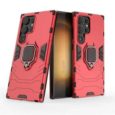 Imagem de Capa Capinha Anti Impacto Anel Para Samsung Galaxy S24 Ultra - GR Glob