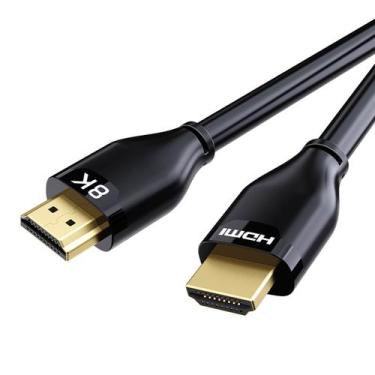Imagem de Cabo HDMI 2.1 8K 60Hz Para Projetor TV PS5 2m CableTime