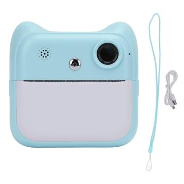 Imagem de Câmera Digital de Impressão Instantânea Brinquedo de Câmera Instantânea 48MP Tela de 2,4 Polegadas Impressão Térmica Bateria de 800mAh Imagem Nítida Zoom Digital para Estudantes