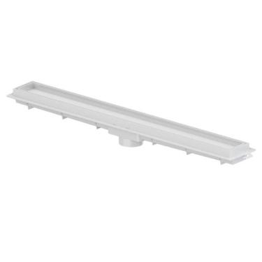 Imagem de Ralo Linear Invisível de 50cm Branco - Tigre