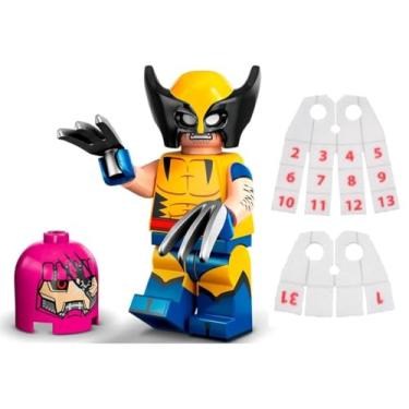 Imagem de LEGO Marvel Series 2 Minifigure: Wolverine Minifigure Calendar Man Capes - Superheroes 71039