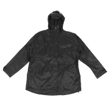 Imagem de Jaqueta de Chuva Masculina, Capa de Chuva Impermeável Com Punhos de Gancho e Laço para Esportes Ao Ar Livre, Caminhadas, Escalada e Pesca (M)