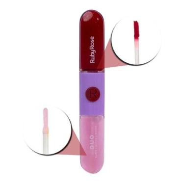 Imagem de Gloss + Batom Líquido Duo Ruby Rose Ld05 9,6g
