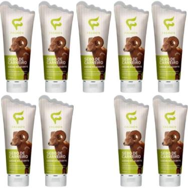 Imagem de Creme Relaxante Fashion Sebo de Carneiro Bisnaga 200ml Kit 9 Unidades