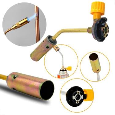 Imagem de Bico Maçarico Portátil Solda Artesanato Ferramenta Multiuso Profission