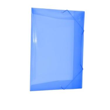 Imagem de DAC 501PP-AZ, Pasta Aba Elástica, Plástica, Oficio, Multicor, Pacote de 10