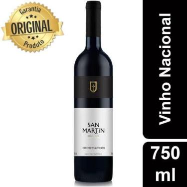 Imagem de Vinho Nacional San Martin Cabernet Sauvignon Tinto Seco 750ml - Panizz