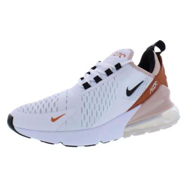 Imagem de Nike Air Max 270 Feminino Corrida, Nascer do sol branco Oxford rosa, 11.5
