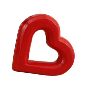 Imagem de Ｂｅｓｇａ Vaso de flores para plantas, presente para plantar flores, vaso de flores, arranjo floral em formato de coração para o escritório do dia dos namorados