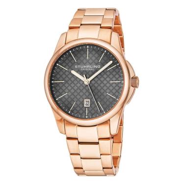 Imagem de Relógio Masculino Stuhrling Argyle 3970 Quartzo 42mm, Rose Gold