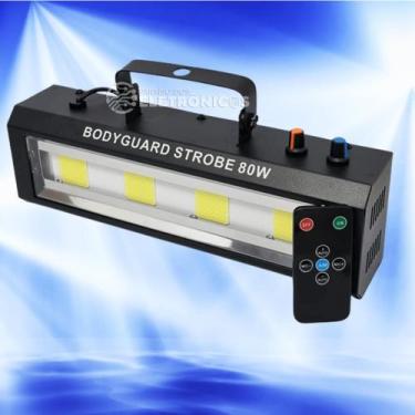 Imagem de Super Strobo 80w Controle Remoto Rítmico Bares, Baladas, Aniversario, 