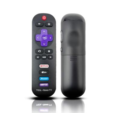 Imagem de Ceybo Controle remoto original 21001-000109 adequado para TCL Roku Smart TV inclui Netflix, Paramount, HBOMax