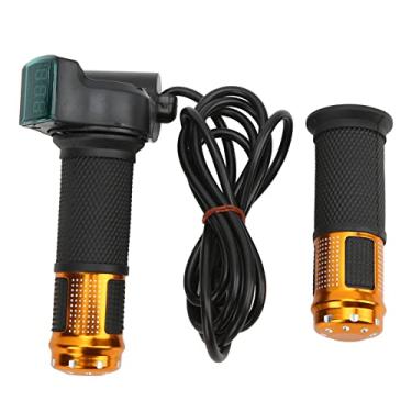 Imagem de THROTTLE DE SCOTER ELÉTRICA G Com Tela DE Tensão Digital, Compatível Com 2V-99V, Controle DE Velocidade Com Recursos (Alça de ouro)