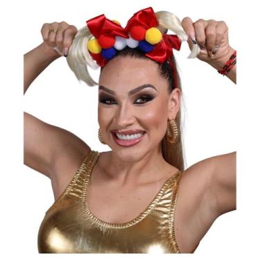 Imagem de Tiara Xuxa Rainha dos Baixinhos Acessório Fantasia Festa Anos 90 Xou d