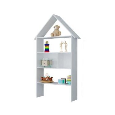 Imagem de Estante Infantil Organizadora Casinha Com 04 Prateleiras - DROSSI