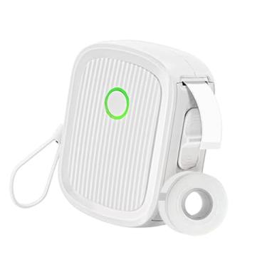 Imagem de Impressora térmica de etiquetas, com controle de aplicativo, BT 203 dpi para escritório, escola, casa (branca)