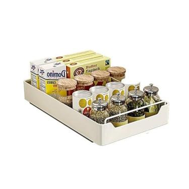 Imagem de Organizador Armário Gaveteiro Cozinha Multiuso Deslizante Corrediças Pronto Para Instalação 40cm