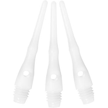 Imagem de Viper by GLD Products Acessório de dardo: Tufflex III 2BA Thread Soft Tip Pontos de dardo, branco, pacote com 1000