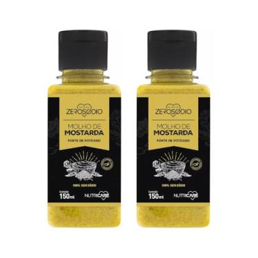 Imagem de MOLHO DE MOSTARDA 100% SEM SÓDIO VEGANO SEM GÚTEN ZERO SÓDIO 150ML - 2 UND
