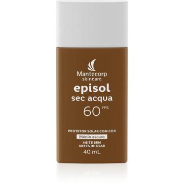 Imagem de Protetor Solar Facial Episol Sec Acqua FPS 60 Médio Escuro - 40ml