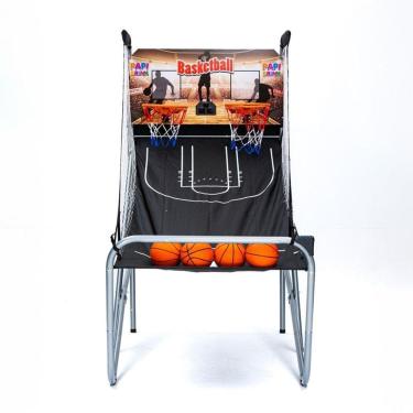 Imagem de Basquete Tabela Dupla Placar Eletrônico Dobrável - Papibrink