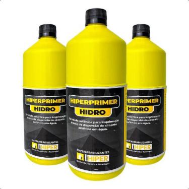 Imagem de Kit 3 Primer Manta Liquida Asfáltica 1L Emulsão Asfáltica  - FERRAMENT