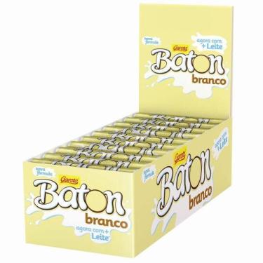 Imagem de Chocolate Baton Branco c/30 - Garoto