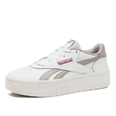 Imagem de Reebok Tênis feminino Court Advance Surge Platform, Calçado branco/giz/calçado branco, 39