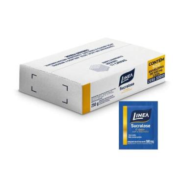 Imagem de Adoçante em Pó Sucralose Linea Sachê 500x0,5g