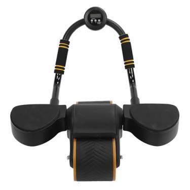 Imagem de Rolo de Roda de Barriga, Rebote Automático Rollo Barriga 160mAh Rolling Suave (Preto)