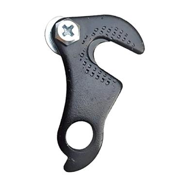 Imagem de Newmind Gancho traseiro para bicicleta com estrutura de ferro e gancho traseiro para bicicleta com parafusos, adaptador de desistência de bicicleta MTB para estrada