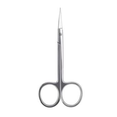 Imagem de Tesoura de manicure com ponta curva, removedor de unhas profissional de aço inoxidável, cortador de unhas, ferramentas para salão de beleza, prata, g