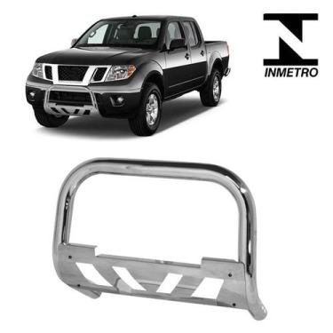 Imagem de Parachoque Quebra Mato Frontier Se 2014 2015 2016 Cromado - CCF