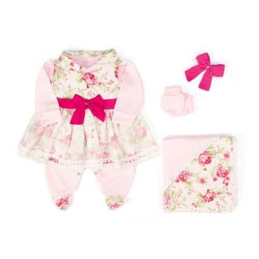 Imagem de Saída Maternidade Livia 5 Peças - Zany Baby, Rosa, único