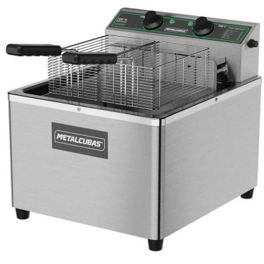 Imagem de Fritador Elétrico De Mesa 15 Litros óleo Foe 15 M 220v 8000w - Metalcubas