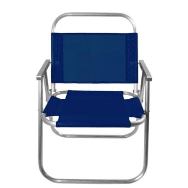 Imagem de CADEIRA DE PRAIA RIVIERA SENTAR REFORÇADA 130KG (Azul Marinho)