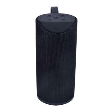 Imagem de Caixinha de Som Portátil Bluetooth USB Rádio FM Entrada Auxiliar Micro