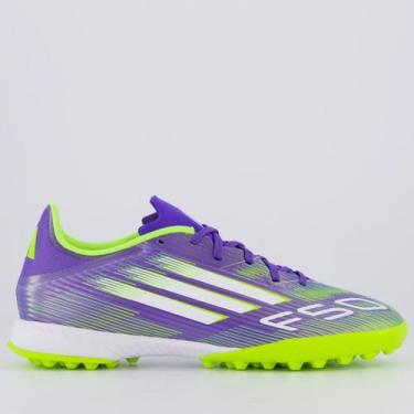 Imagem de Chuteira Adidas F50 League Society Roxa, 41