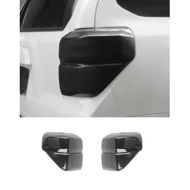 Imagem de DSWSQ 2 peças de acabamento de capa de luz traseira para Toyota 4Runner 2010-2013 acessórios externos de acabamento da tampa da lanterna traseira