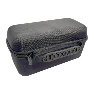 Imagem de KiBcsLic Estojo de transporte para projetor com forro macio para negócios, atividades ao ar livre, casa, bolsa compacta, bolsa rígida de EVA para projetor