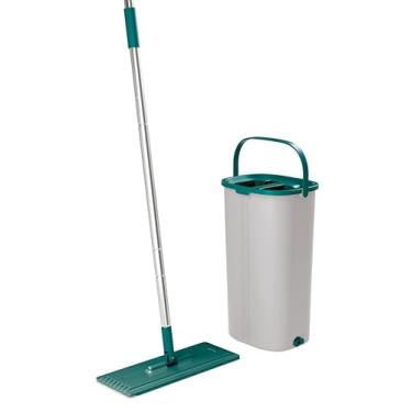 Imagem de Mop Lava e Seca, conjunto balde esfregão auto espremível, MOP7740, Flash Limp