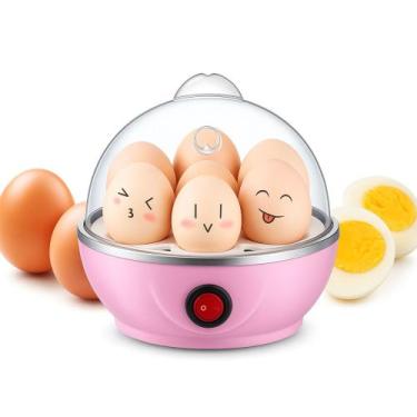 Imagem de Cozedor de Ovos A Vapor 110V Elétrico Máquina de Fazer 7 Ovos em Até 1