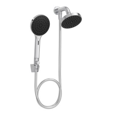 Imagem de Chuveiro Redondo 12,6cm C/Desviador Flex Cromado Deca