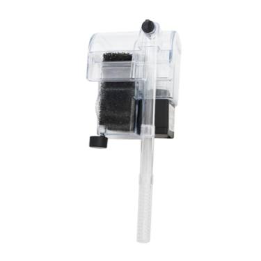 Imagem de WeiLaiKeQi Filtro de aquário externo USB eficiente silencioso taxa de fluxo ajustável acessório para aquário, 8x7.5x10cm