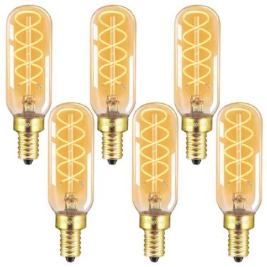 Imagem de Lâmpadas de candelabro LED Edison BLINGCOLOR reguláveis 4W 2200K, 6 un